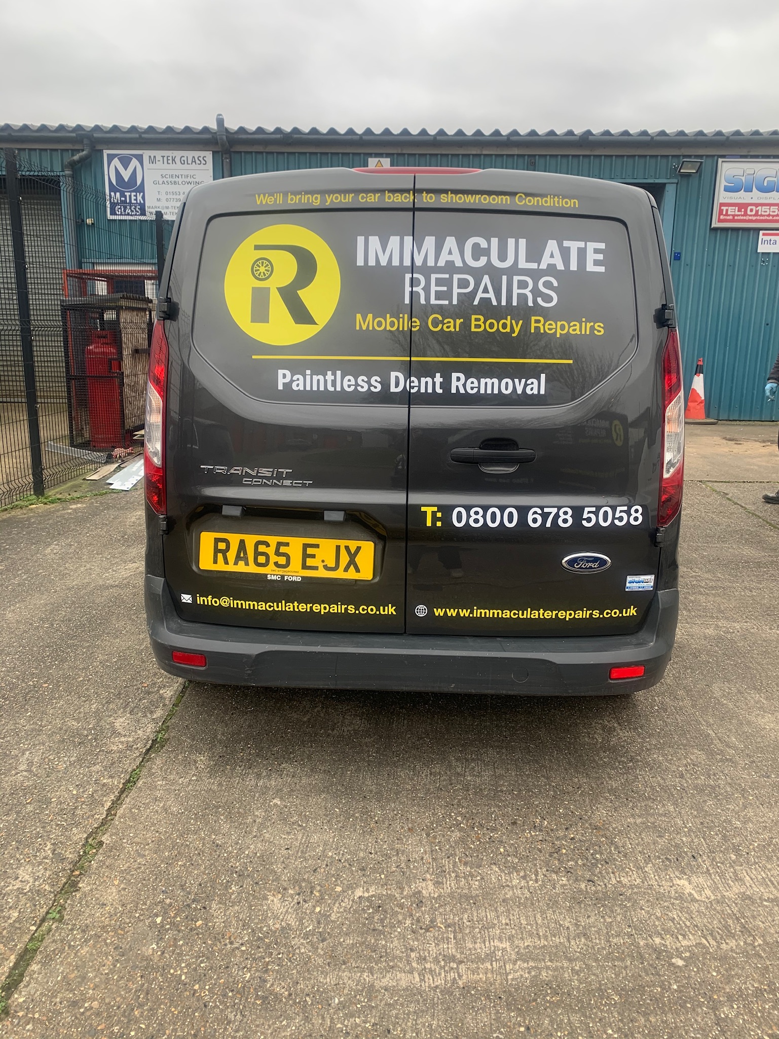 Immaculate Repairs PeterboroughNEW EXCLUSIVE PDR VAN Car Body Repair